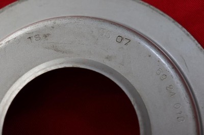 JDM 1 sheet BBS Weiser aftermarket used wheel center plate cap No Tires - Image 4