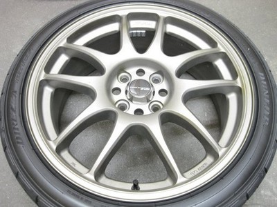 JDM WORK EMOTION CRkai 17" & 205/45R17 4-inch wheels for Aqua/Roadster No Tires - Image 4