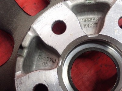 JDM Single used front wheel for Nissan GT-R R35 late model genuine 9.5 (No Tires) - 画像 (8)