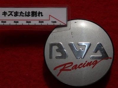 JDM 4 BWA Racing Aftermarket Used Wheel Center Caps Center Covers Embl No Tires - Image 7