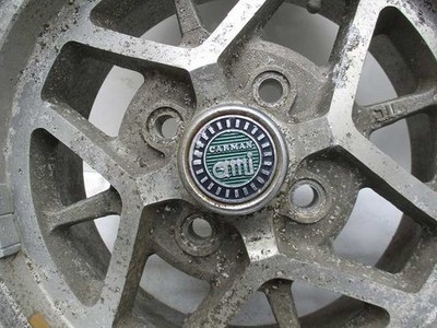 JDM 14CARMAN ami ASAHI 5.5J+15 114.3 Asahi old car used aluminum wheel No Tires - Image 4