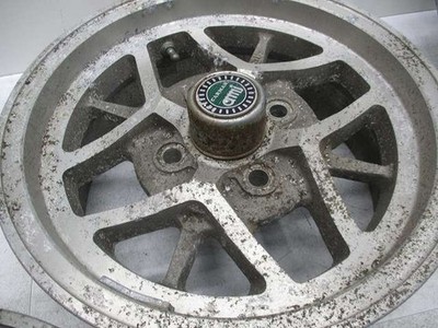 JDM 14CARMAN ami ASAHI 5.5J+15 114.3 Asahi old car used aluminum wheel No Tires - Image 7
