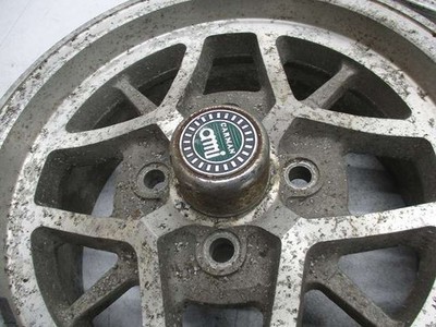 JDM 14CARMAN ami ASAHI 5.5J+15 114.3 Asahi old car used aluminum wheel No Tires - Image 9