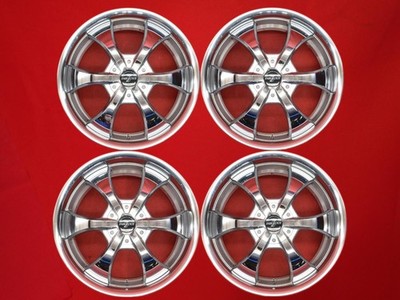 JDM Out of print rare deep rim FABULOUS Expanded used wheels 4-Wheel Set 8/9 (No Tires)