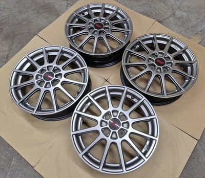 JDM Subaru Stella STI Genuine Option 15 Wheels 4-Wheel Set Sambar Preo V (No Tires) - 画像 (6)