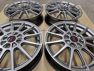 JDM Subaru Stella STI Genuine Option 15 Wheels 4-Wheel Set Sambar Preo V (No Tires) - 画像 (7)