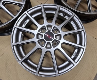 JDM Subaru Stella STI Genuine Option 15 Wheels 4-Wheel Set Sambar Preo V (No Tires) - 画像 (8)