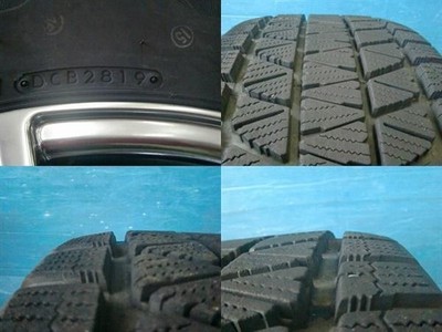 JDM Fukushima Iwaki Used winter tires/wheel set TWS GRANVERD SV 17X7.5 (No Tires) - 画像 (8)
