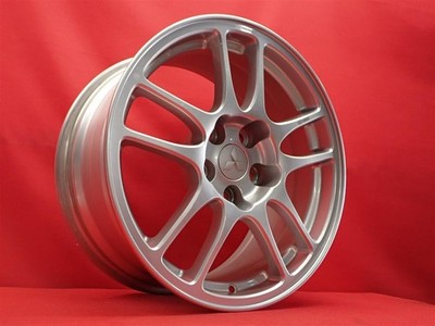 JDM MITSUBISHI Mitsubishi Lancer Evolution 9 IX genuine used wheels 4B (No Tires) - 画像 (2)