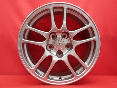JDM MITSUBISHI Mitsubishi Lancer Evolution 9 IX genuine used wheels 4B (No Tires) - 画像 (4)