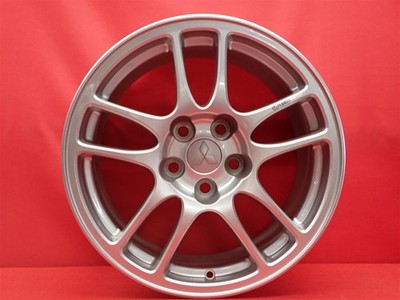 JDM MITSUBISHI Mitsubishi Lancer Evolution 9 IX genuine used wheels 4B (No Tires) - 画像 (6)