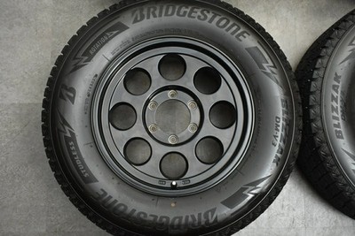 JDM Used WEDS wheel set 4-piece set 178.0J x 17 +20 PCD 139.7 265/65R1 No Tires - Image 4