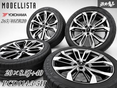 JDM MODELLISTA wingdancer 9 Harrier 80 series 20x8.5J +40 PCD114.3 5 ho (No Tires)