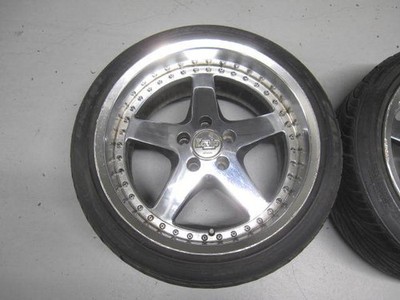 JDM WORK Equip Chrome Wheels 10J+22 PCD114.3/5H 182Book Listing Compat No Tires - Image 2