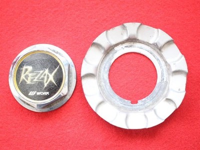 JDM 1pcs of cap WORK REZAX used wheel center cap center cover No Tires - Image 2