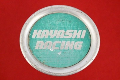 JDM 1 sheet Hayashi Racing aftermarket used wheel center plate center No Tires