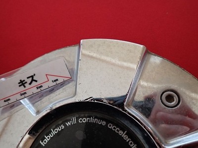 JDM 1 sheet FABULOUS aftermarket used wheel center cap center cover em No Tires - Image 9