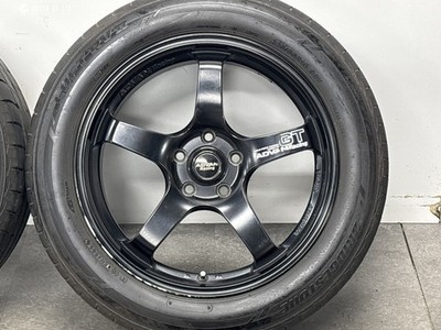 JDM Forged ADVAN Racing GT 18in 8J +45 PCD114.3 Bridgestone Luft RV2 2 (No Tires) - 画像 (6)