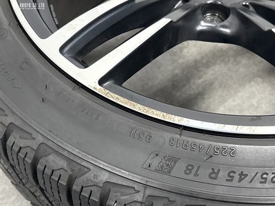 JDM Excellent TreadEMN GERMANY 18in 8.5J +38 PCD120 Michelin X-ICE SNO No Tires - Image 9