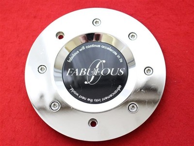 JDM 1 sheet FABULOUS aftermarket used wheel center plate center cover No Tires