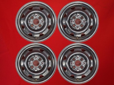 JDM Rare 4-Wheel Set Audi 80 Genuine Steel Wheels Iron Wheels Iron Chin (No Tires)