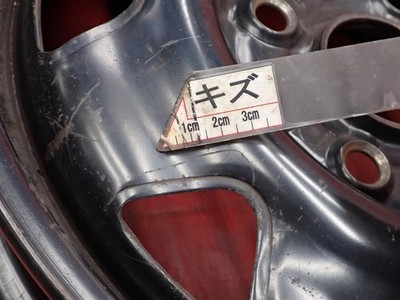 JDM Rare 4-Wheel Set Audi 80 Genuine Steel Wheels Iron Wheels Iron Chin (No Tires) - 画像 (10)
