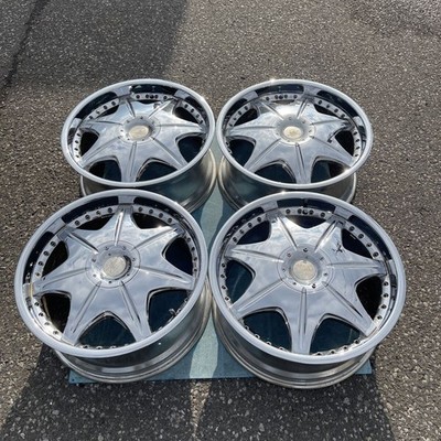 JDM 20ALGERNON wheels 20x8.5J+38 PCD114.3 5-hole 4-Wheel Set Black chrome p (No Tires)