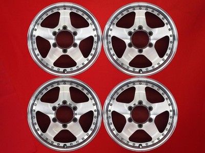 JDM Rare out-of-print BERG S used wheels 4Book 6.5J 16PCD139.7 6-hole No Tires