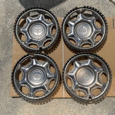 JDM Old car Toyota genuine wheel caps (No Tires) - 画像 (2)