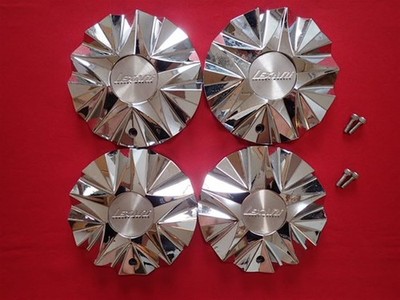 JDM 4 pieces LEXANI LUXURY WHEELS with screw External used wheel cente (No Tires)