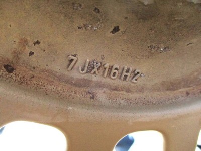 JDM Rare OZ Racing Rally Dish Gold 165-Hole 100 48 Impreza Hachiroku B No Tires - Image 9