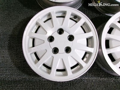 JDM 70 series supra genuine 15 inch wheels 6J+50 5 holes PCD114.3 / 2S (No Tires) - 画像 (4)