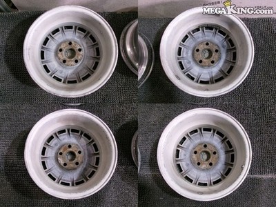 JDM 70 series supra genuine 15 inch wheels 6J+50 5 holes PCD114.3 / 2S (No Tires) - 画像 (10)