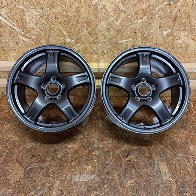 JDM Rare Presidio CST 17x8J +40 114.3/5 holes Mark II Chaser Silv (No Tires)