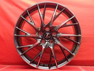 JDM RC-F Genuine 19inch Gunmetal/Polished BBS Forged L No Tires - Image 2