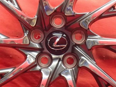 JDM RC-F Genuine 19inch Gunmetal/Polished BBS Forged L No Tires - Image 3