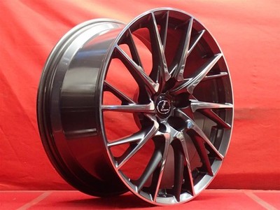 JDM RC-F Genuine 19inch Gunmetal/Polished BBS Forged L No Tires - Image 4
