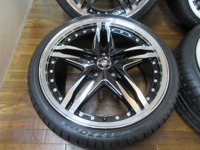 JDM ・AME Steiner LSV 19in7.5J+55 5-hole PCD114.3 Sairun ATREZZO ZSR 22 No Tires - Image 4