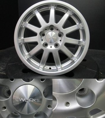 JDM Targa CWORKS MS-01 6.5J-16+40 112 Bridgestone Zack VRX3 205/55R16 No Tires - Image 4