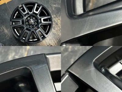 JDM Toyota Option TRD TX-01 7.5J-18 +50 114.3 5H mat black Dunlop PT5 (No Tires) - 画像 (4)