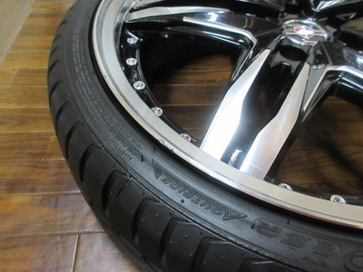 JDM ・AME Steiner LSV 19in7.5J+55 5-hole PCD114.3 Sairun ATREZZO ZSR 22 No Tires - Image 8