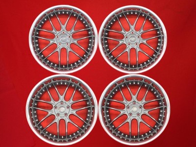 JDM Breyton Race GTR used wheels 4Book 10/11.5J 22PCD120 5 holes +30 h No Tires