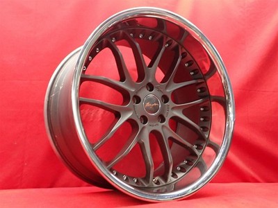 JDM Breyton Race GTR used wheels 4Book 10/11.5J 22PCD120 5 holes +30 h No Tires - Image 3