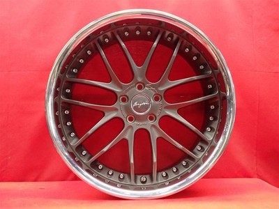 JDM Breyton Race GTR used wheels 4Book 10/11.5J 22PCD120 5 holes +30 h No Tires - Image 5
