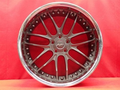 JDM Breyton Race GTR used wheels 4Book 10/11.5J 22PCD120 5 holes +30 h No Tires - Image 6