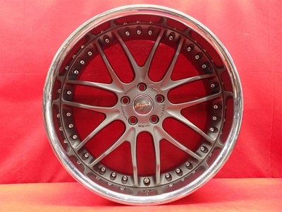 JDM Breyton Race GTR used wheels 4Book 10/11.5J 22PCD120 5 holes +30 h No Tires - Image 7