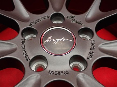 JDM Breyton Race GTR used wheels 4Book 10/11.5J 22PCD120 5 holes +30 h No Tires - Image 9
