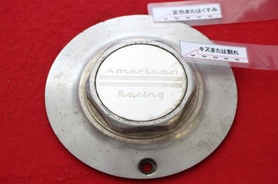 JDM 1 sheet American Racing aftermarket used wheel center plate center No Tires - Image 4