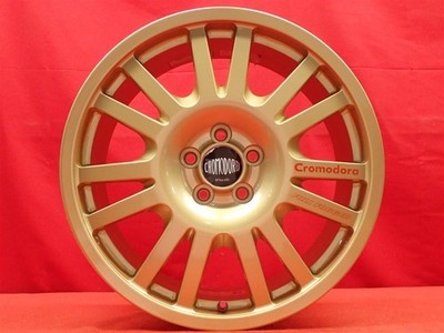 JDM Forged lightweight Cromodora Race 2000 wheel 4wheels 7J-17 PCD100 (No Tires) - 画像 (2)