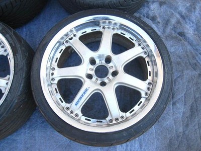 JDM Rays Volk Racing GT-7 8J+23 9J+17 5-hole PCD114.3/5H Big Caliper C No Tires - Image 7